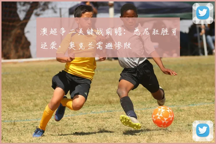 澳超争二关键战前瞻：悉尼狂胜可逆袭，奥克兰需避惨败